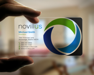 Business Card Design by chandrayaan.creative for Novillus, LLC | Design: #27982972