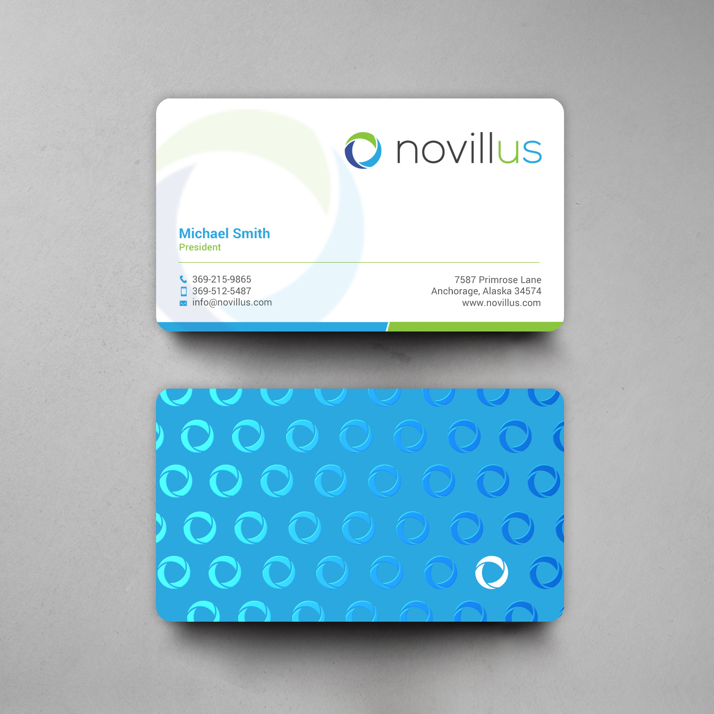 Business Card Design by chandrayaan.creative for Novillus, LLC | Design #27982981