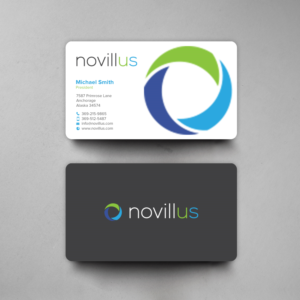 Diseño de Tarjeta de Presentación por chandrayaan.creative para Novillus, LLC | Diseño: #27982992