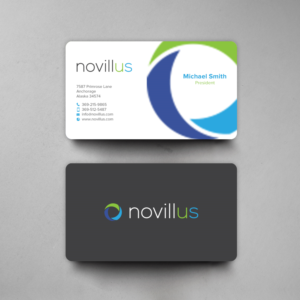 Diseño de Tarjeta de Presentación por chandrayaan.creative para Novillus, LLC | Diseño: #27982994