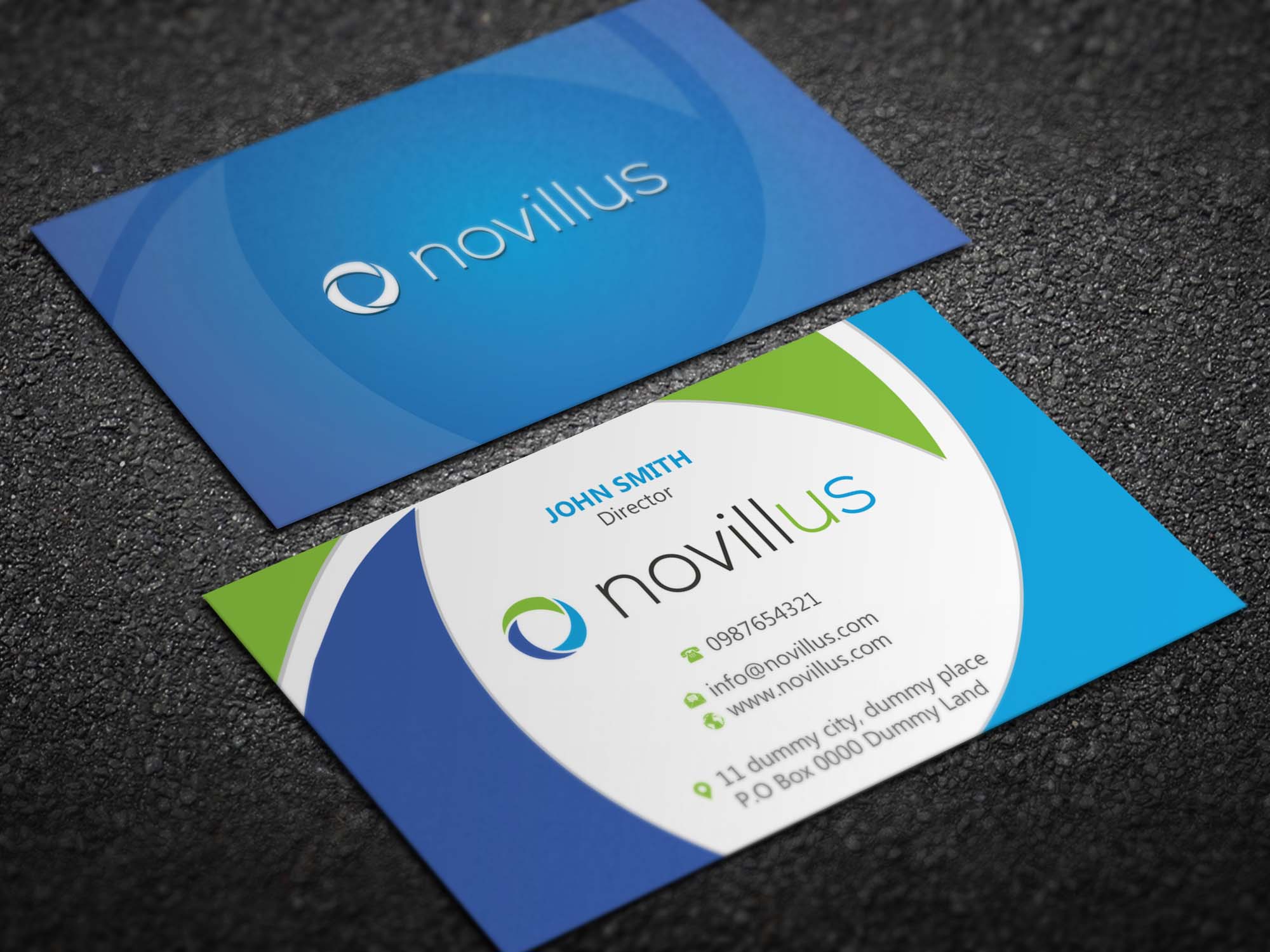 Business Card Design by Magic of Art for Novillus, LLC | Design #28002704