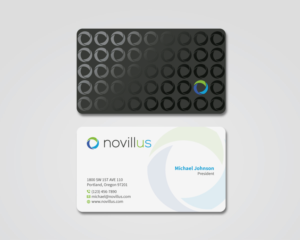 Business Card Design by MDesign for Novillus, LLC | Design: #28013275