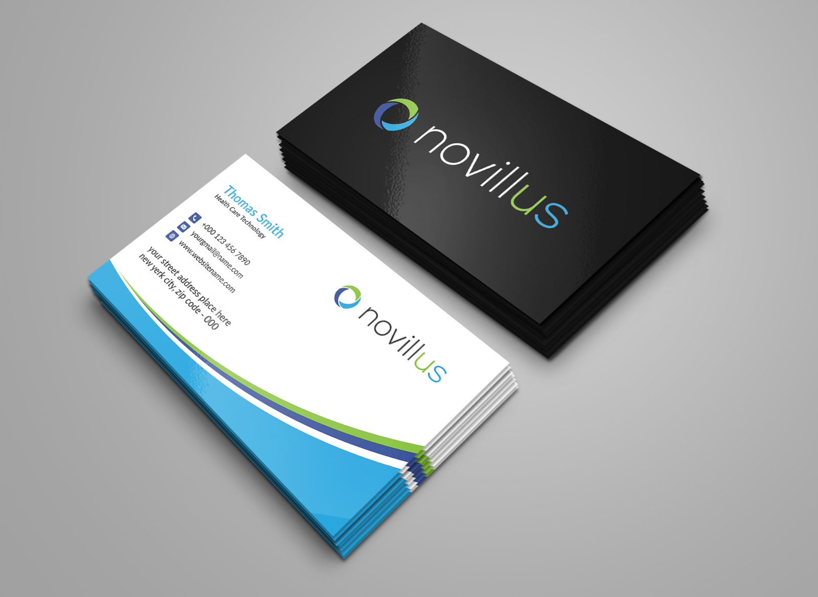 Business Card Design by RAMDHONU for Novillus, LLC | Design #27982699