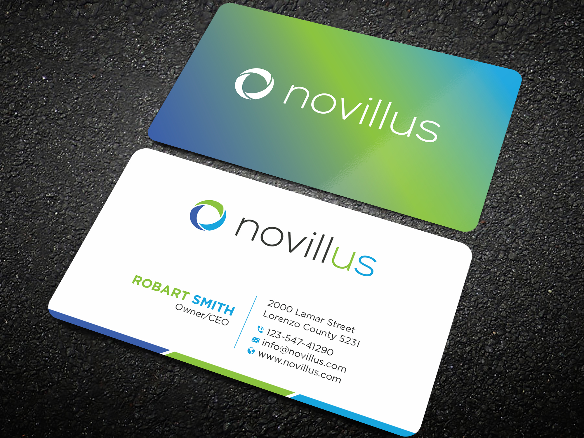 Business Card Design by Uttom 2 for Novillus, LLC | Design #27992718