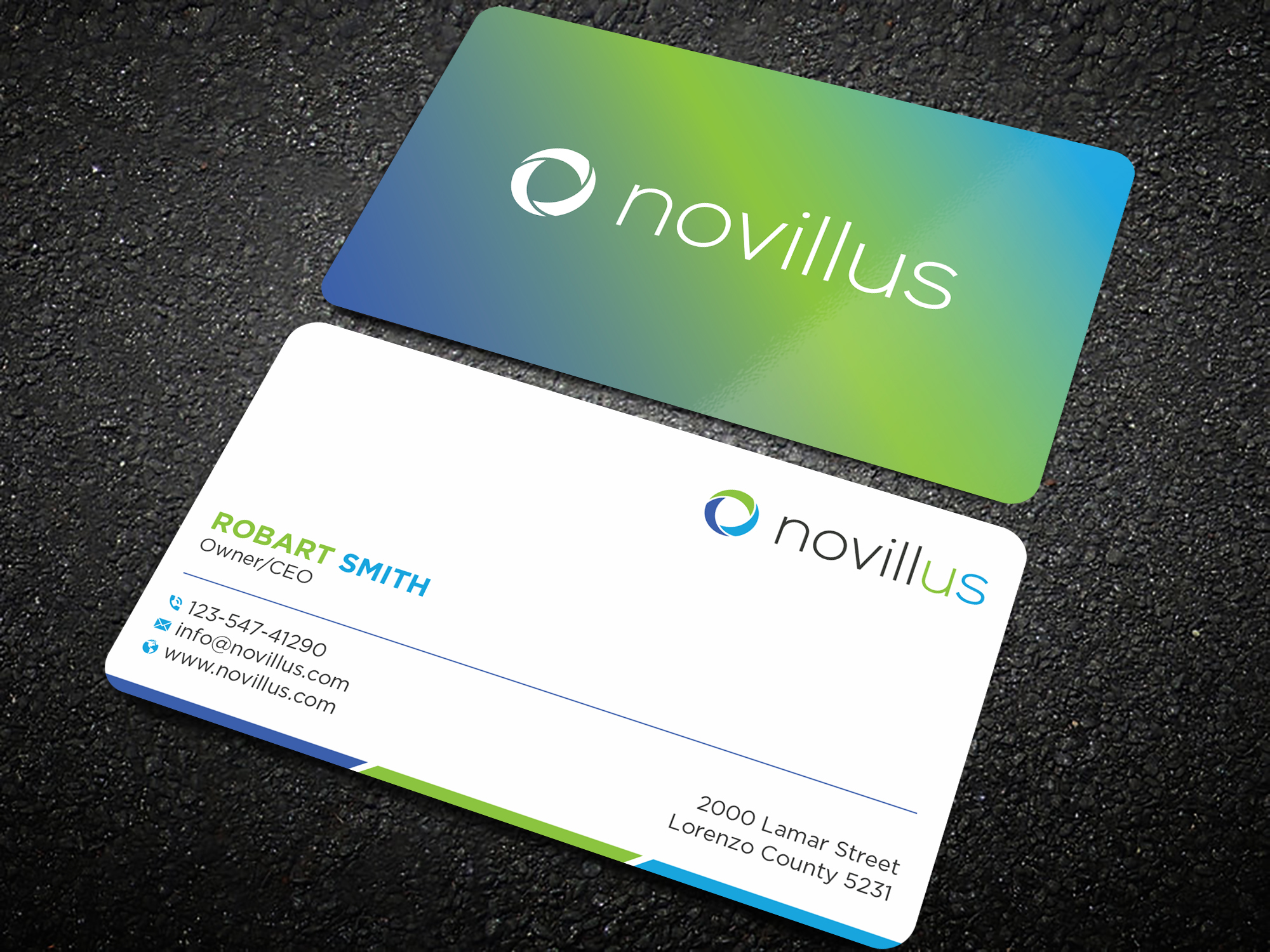 Business Card Design by Uttom 2 for Novillus, LLC | Design #27992720