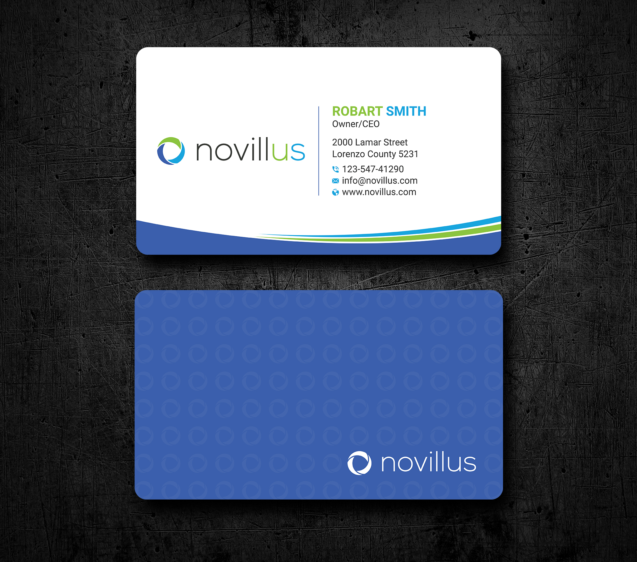 Business Card Design by Uttom 2 for Novillus, LLC | Design #27992733