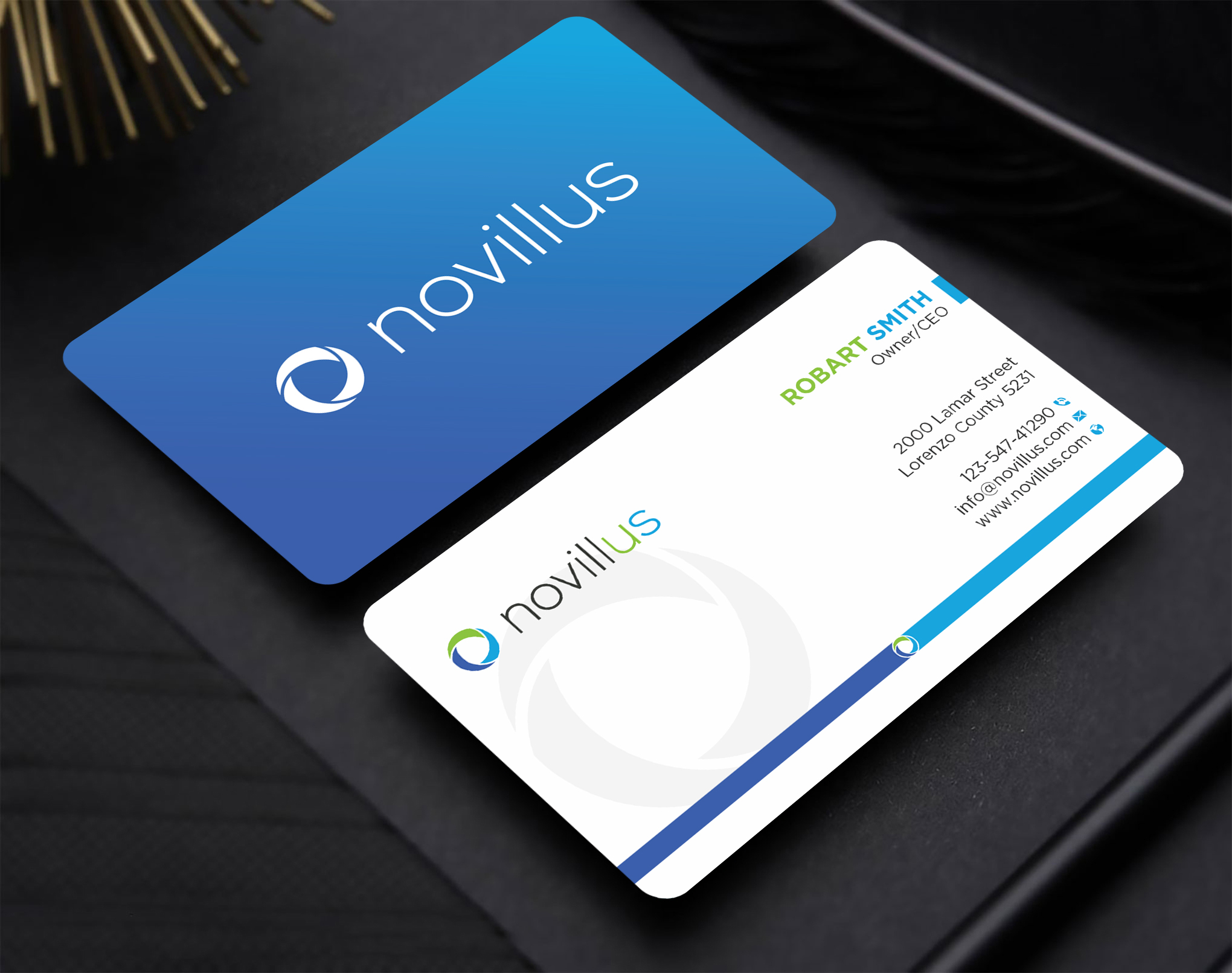 Business Card Design by Uttom 2 for Novillus, LLC | Design #27992734
