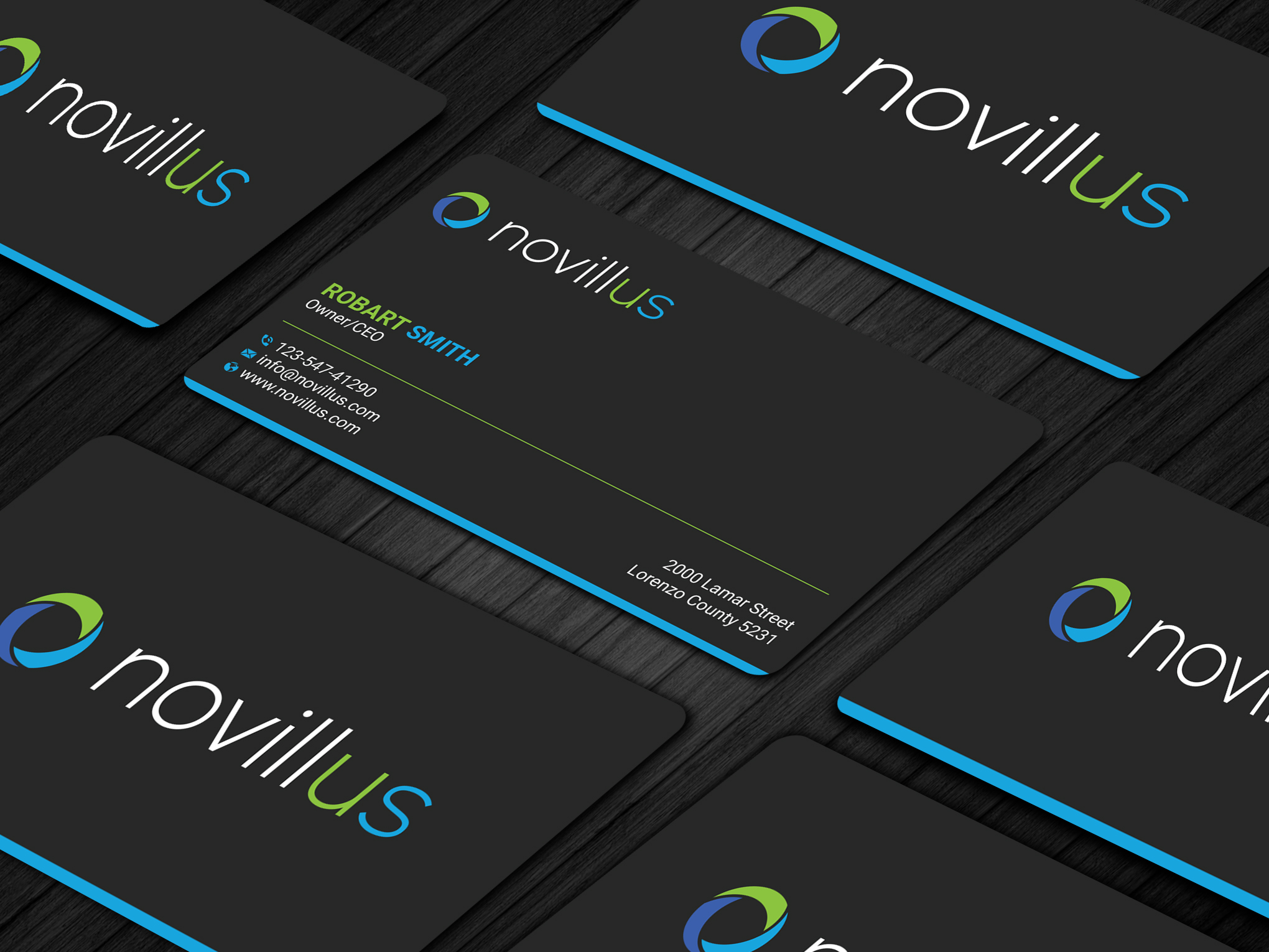 Business Card Design by Uttom 2 for Novillus, LLC | Design #27992742