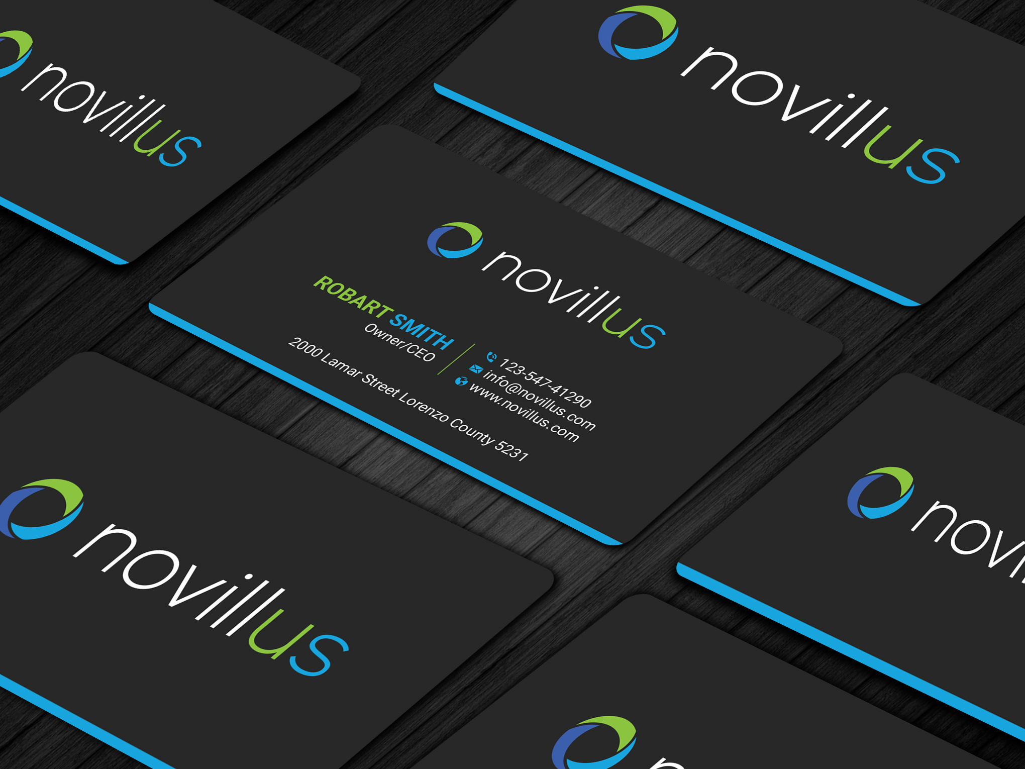 Business Card Design by Uttom 2 for Novillus, LLC | Design #27992744