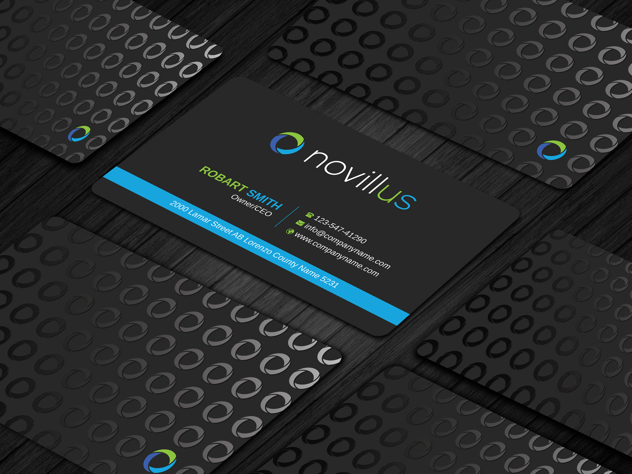 Business Card Design by Uttom 2 for Novillus, LLC | Design #28017104