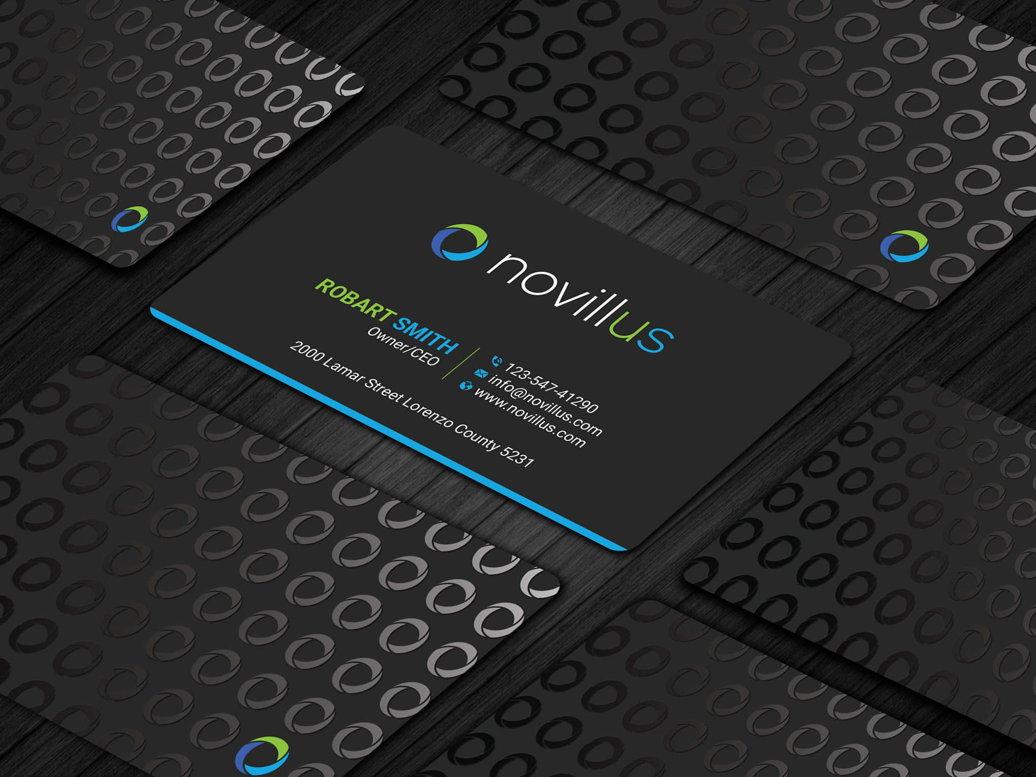 Business Card Design by Uttom 2 for Novillus, LLC | Design #28017106