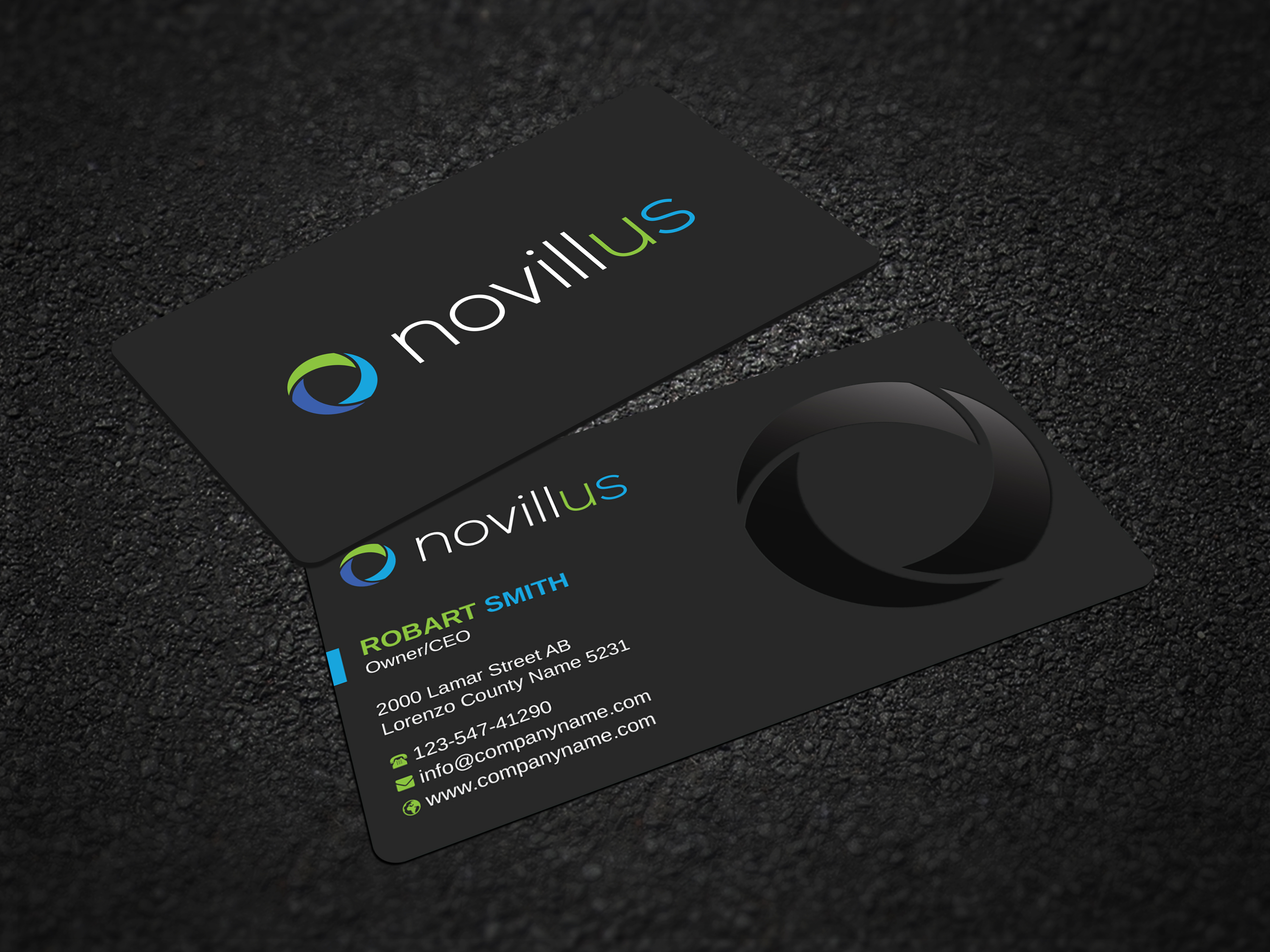 Business Card Design by Uttom 2 for Novillus, LLC | Design #28017107