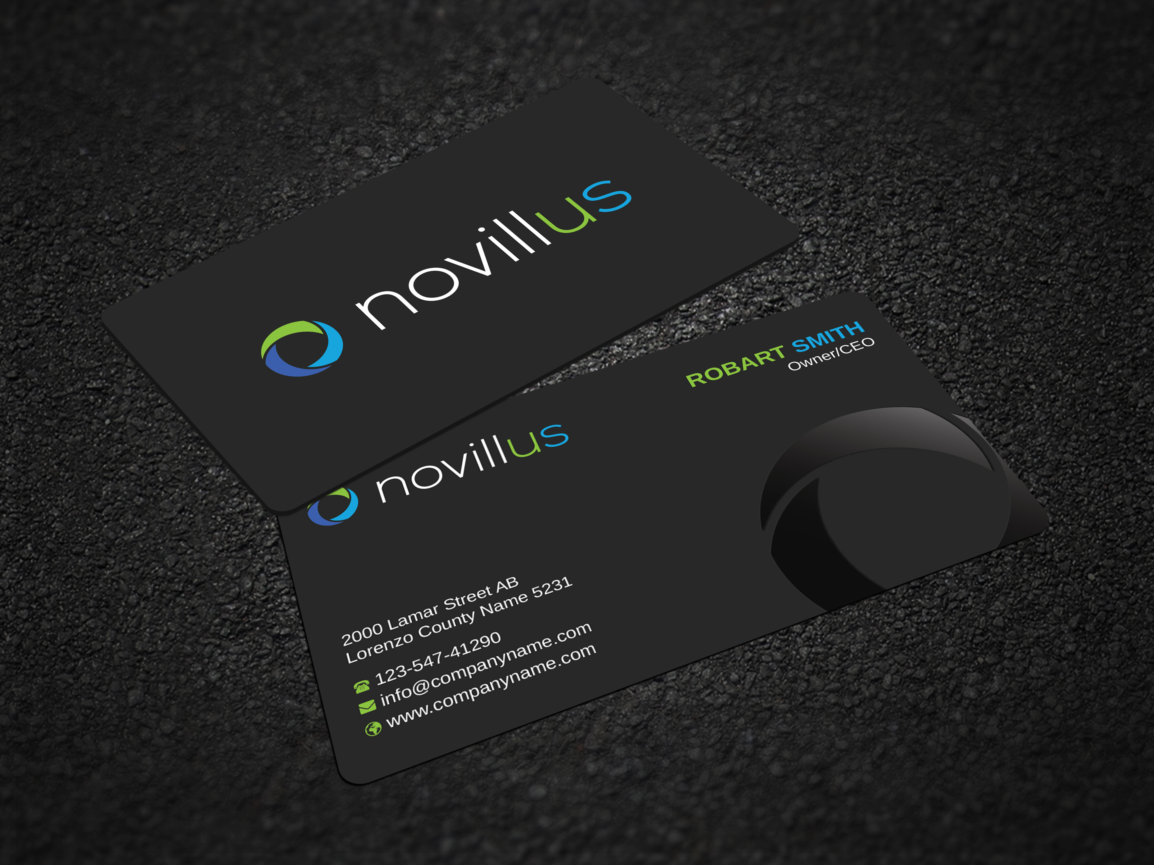 Business Card Design by Uttom 2 for Novillus, LLC | Design #28017113