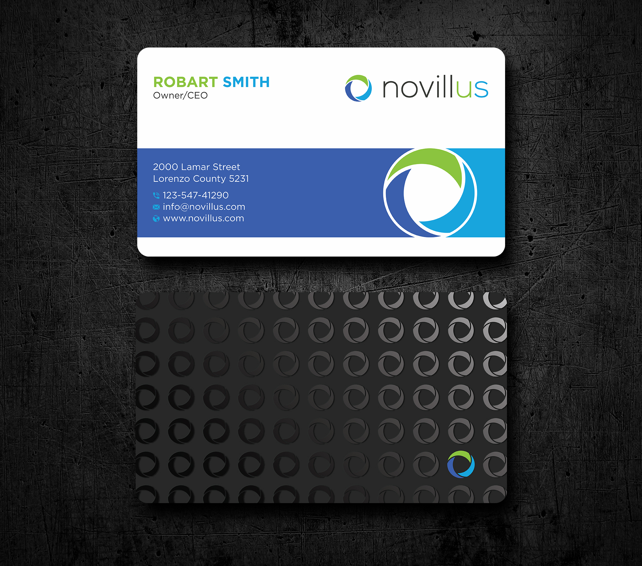 Business Card Design by Uttom 2 for Novillus, LLC | Design #28017114