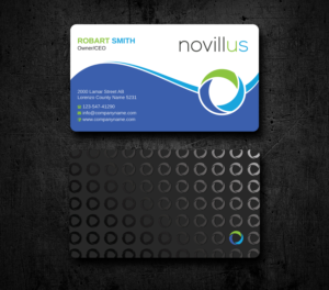 Business Card Design by Uttom 2 for Novillus, LLC | Design: #28017115