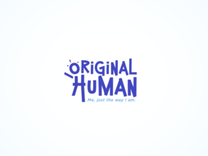 "Original Human"  "OH"  "Me, just the way I am." | Logo Design by jaime.sp