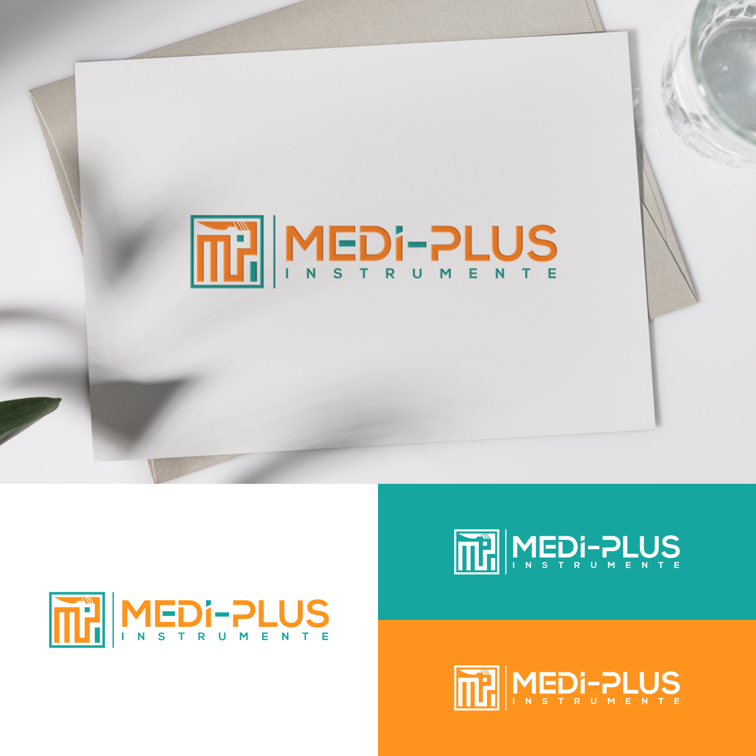 Logo Design by soffel for mediplus Instrumente GmbH | Design #27983534