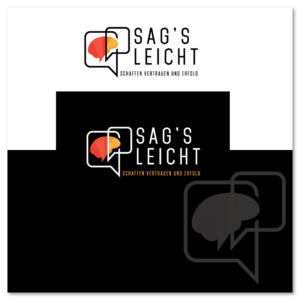 Sag's leicht. Verständliche Texte schaffen Vertrauen und Erfolg. | Logo-Design von Sujit Banerjee