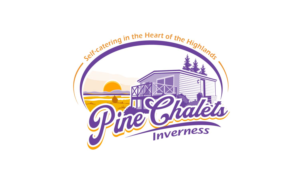 Pine Chalets, Inverness.                   Self-catering in the Heart of the Highlands | Diseño de Logo por logoQ