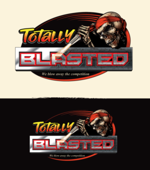 Totally Blasted | Logo-Design von ally designs