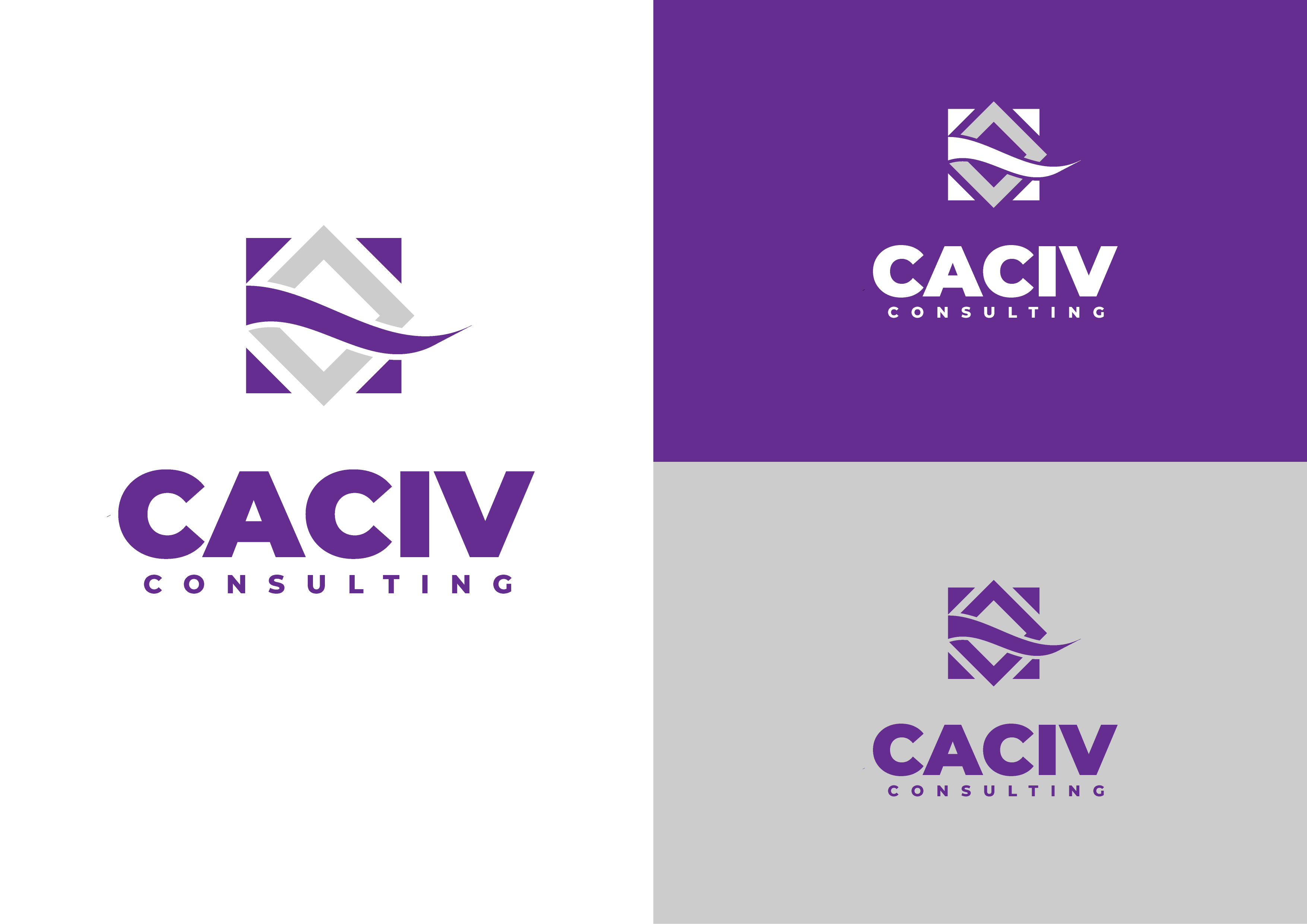 Logo Design by MO Rabos for Caciv Consulting | Design #27990947