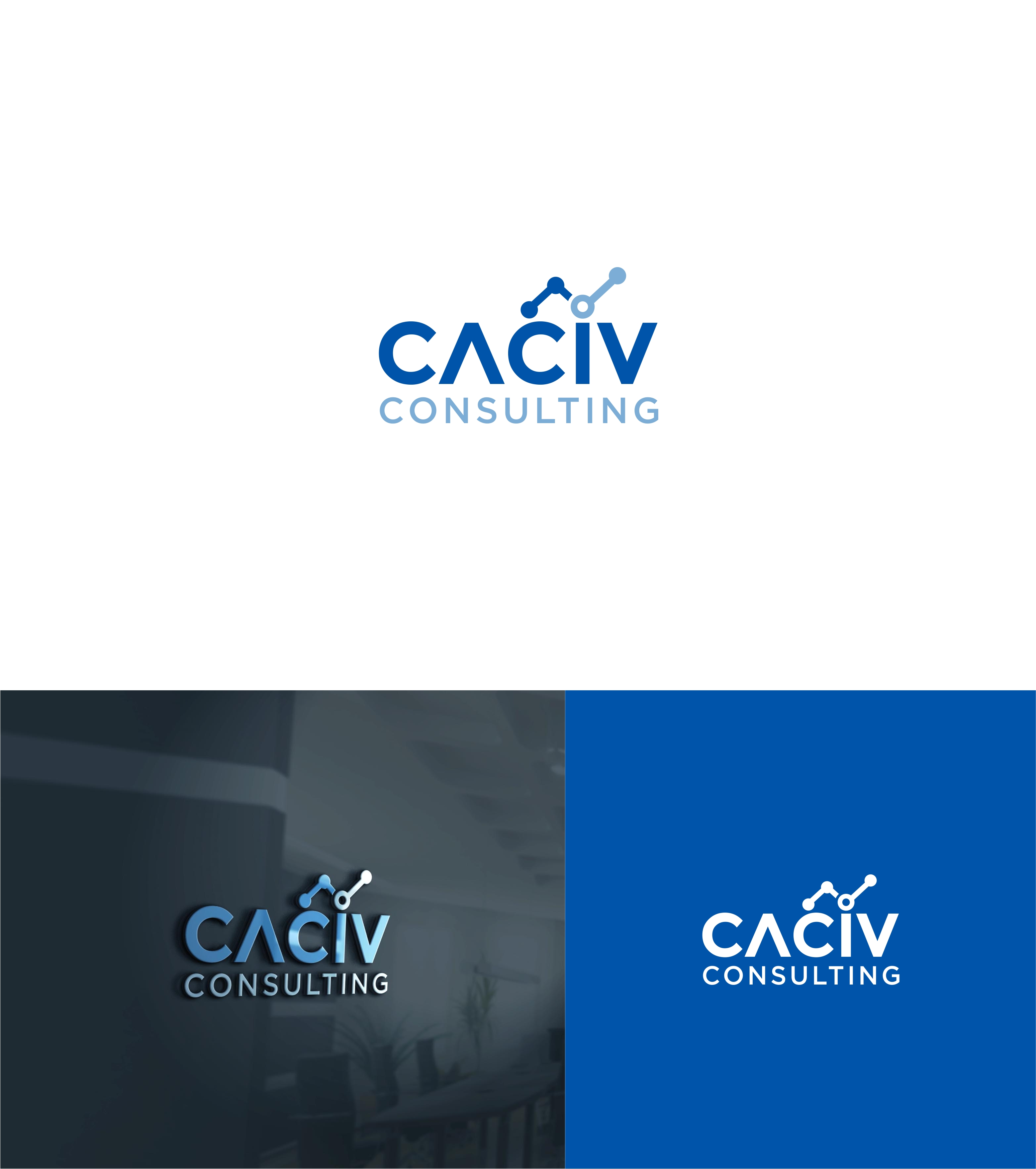 Logo Design by Joenet Jayawarna for Caciv Consulting | Design #27989909