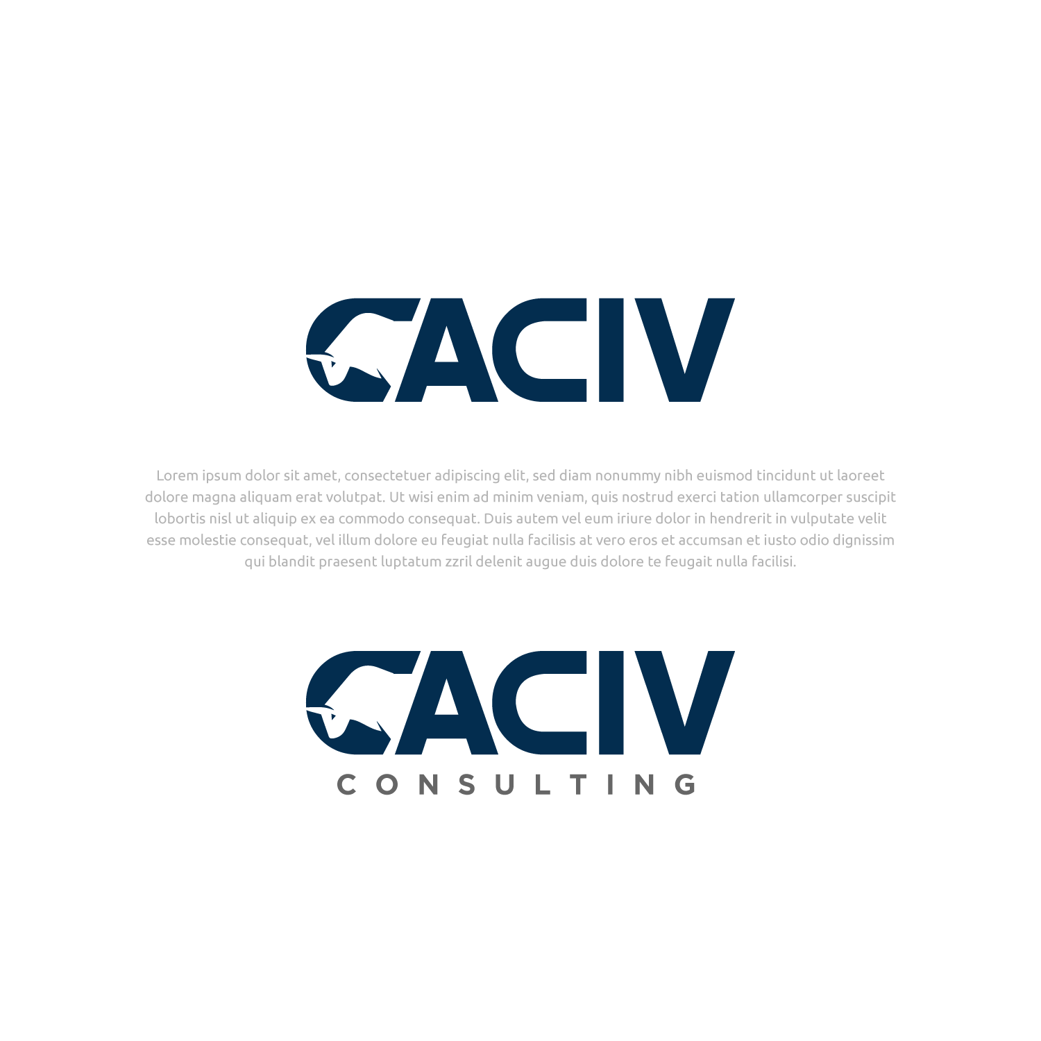 Diseño de Logo por Abdul 20 para Caciv Consulting | Diseño #27985753