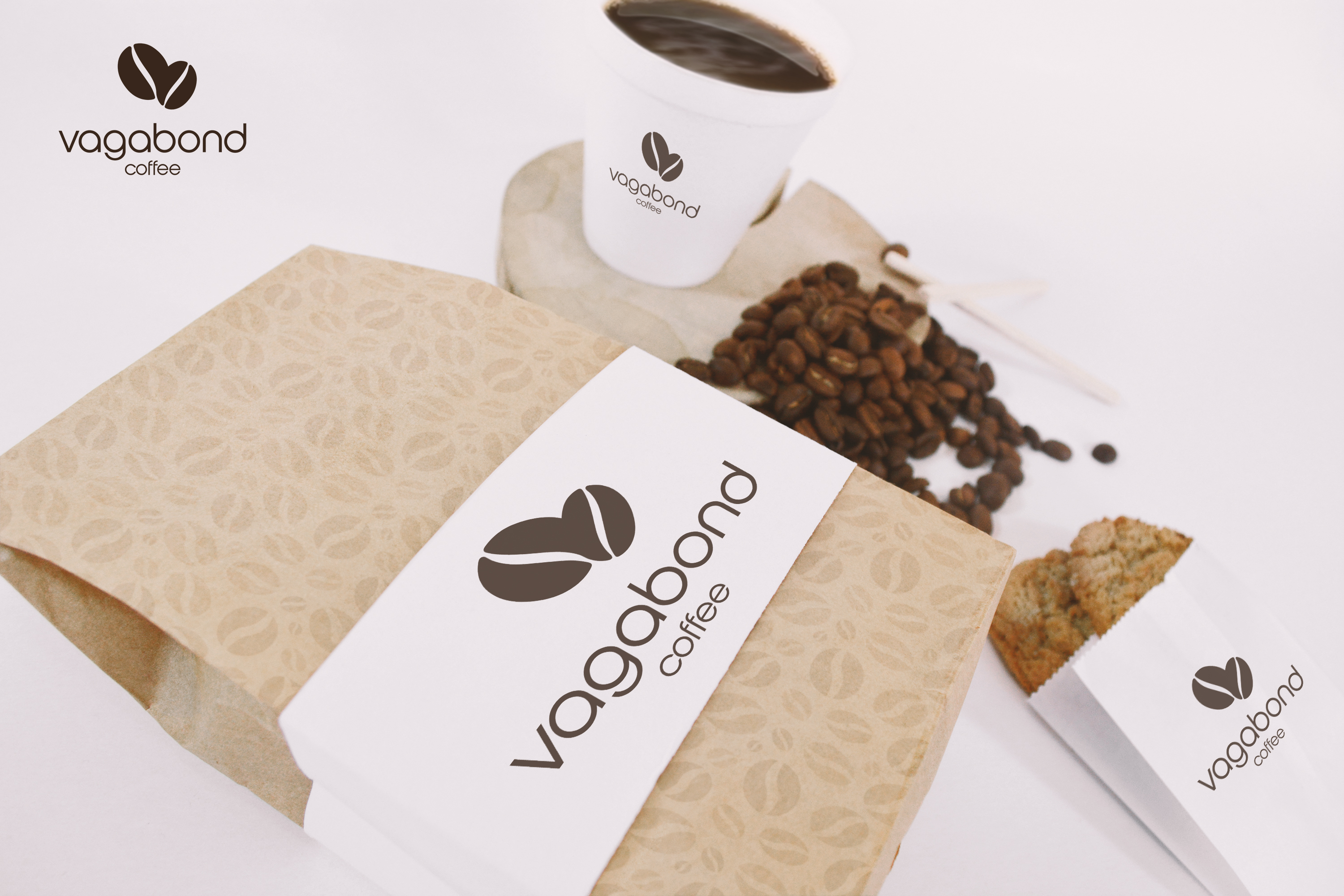 Logo Design by Roman Designs for Vagabond Coffee | Design #27991586