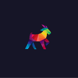 Rainbow Goats | Logo Design by zisan20