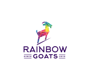 Rainbow Goats | Logo Design by Birdcage