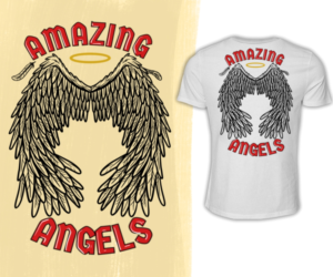 The Amazing Angels TShirt Design | T-Shirt-Design von Falih A