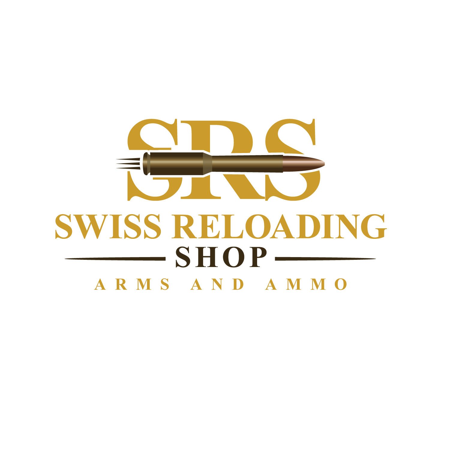 Diseño de Logo por GODDREAMCREATION para Swiss Reloading Shop | Diseño #27988592