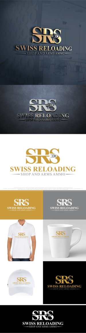 Logo Design by KajalRekha for Swiss Reloading Shop | Design: #27990163