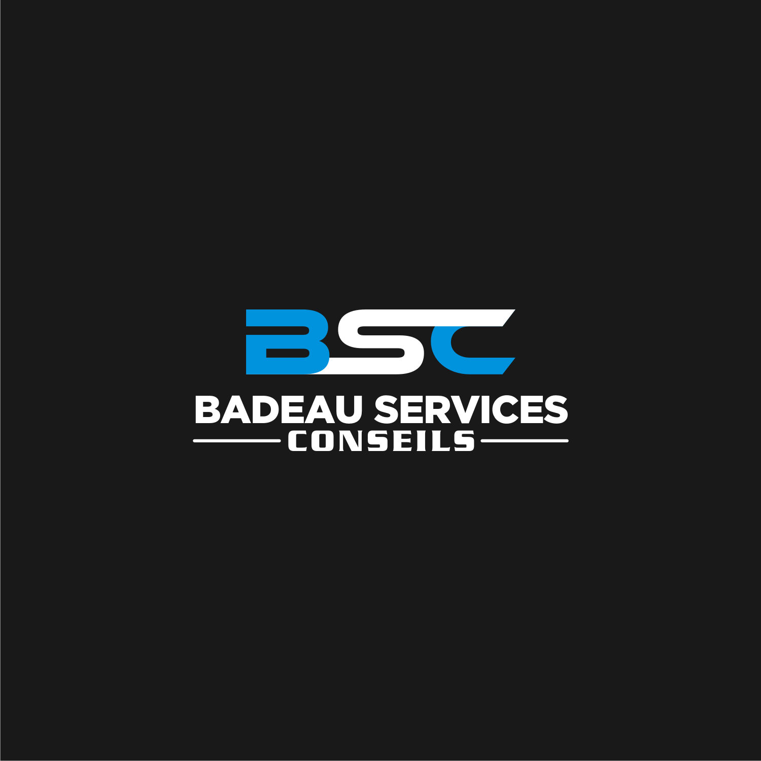 Logo Design by TUCALU for Badeau Service Conseil | Design #28025436