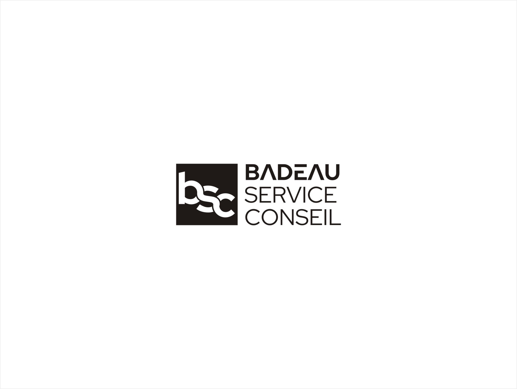 Logo-Design von creative Sujsa für Badeau Service Conseil | Design #27994111