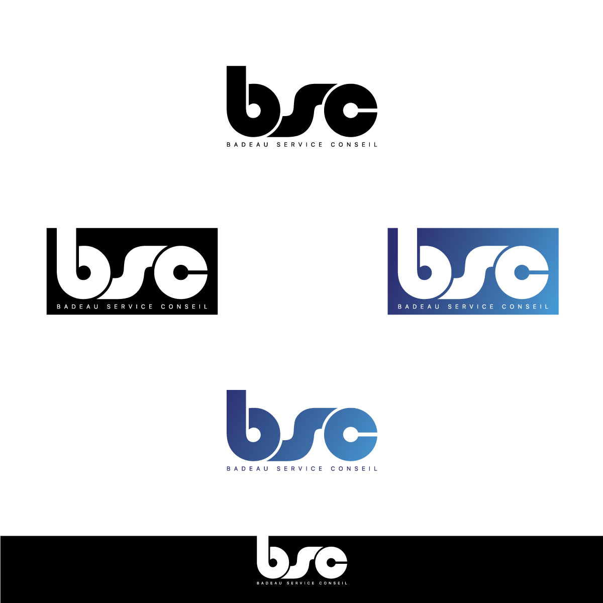 Logo-Design von Lilie für Badeau Service Conseil | Design #27998570