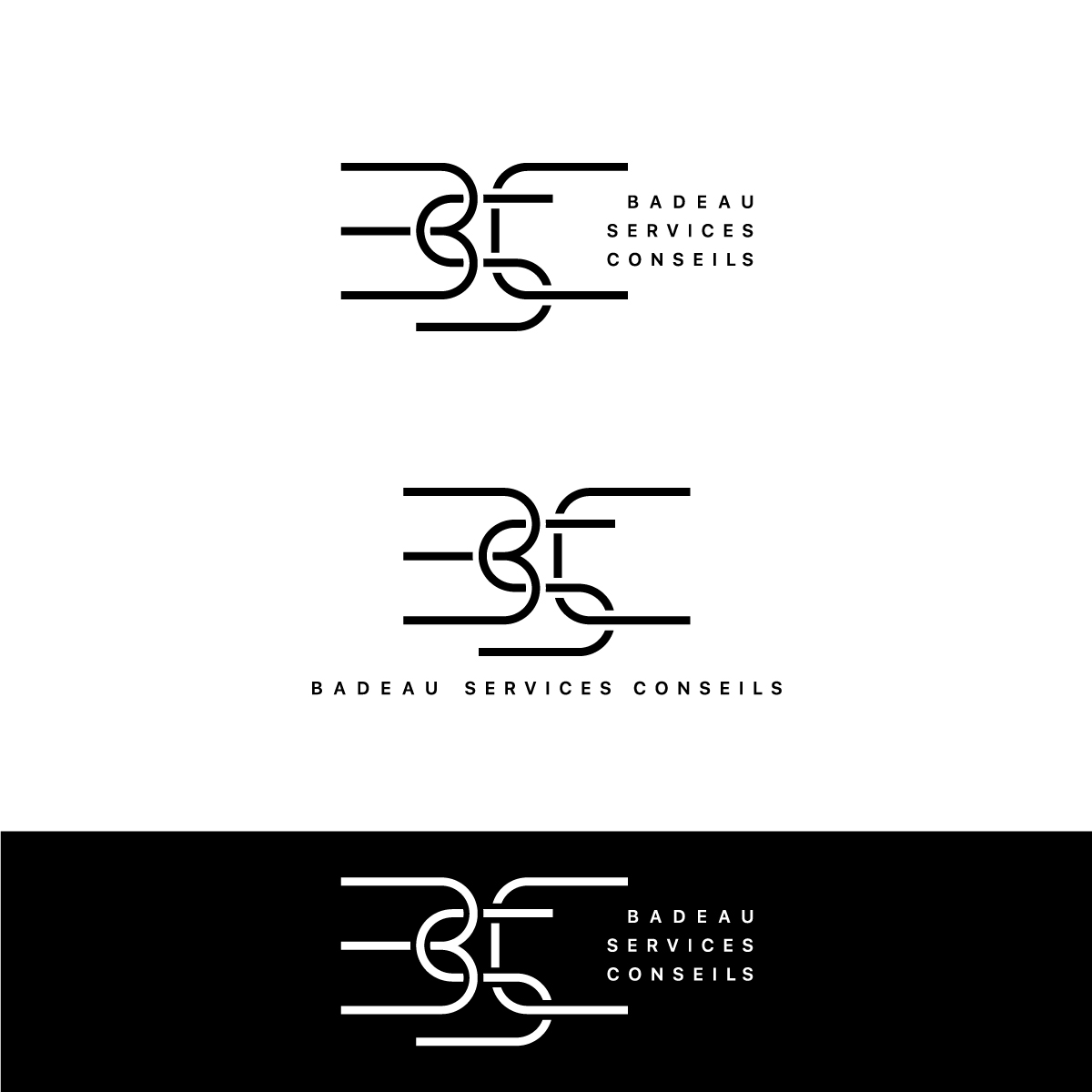 Logo-Design von Lilie für Badeau Service Conseil | Design #28019611