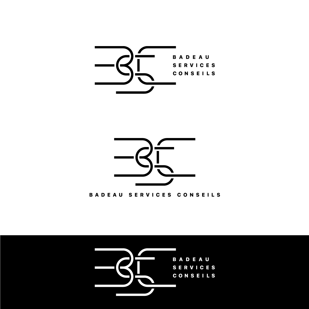 Logo-Design von Lilie für Badeau Service Conseil | Design #28019612