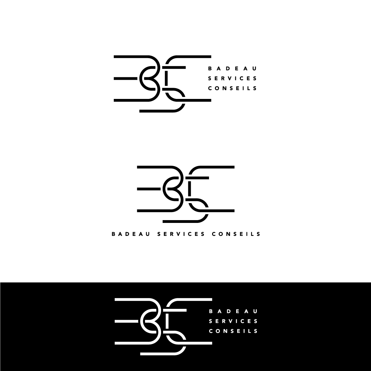 Logo Design by Lilie for Badeau Service Conseil | Design #28020042