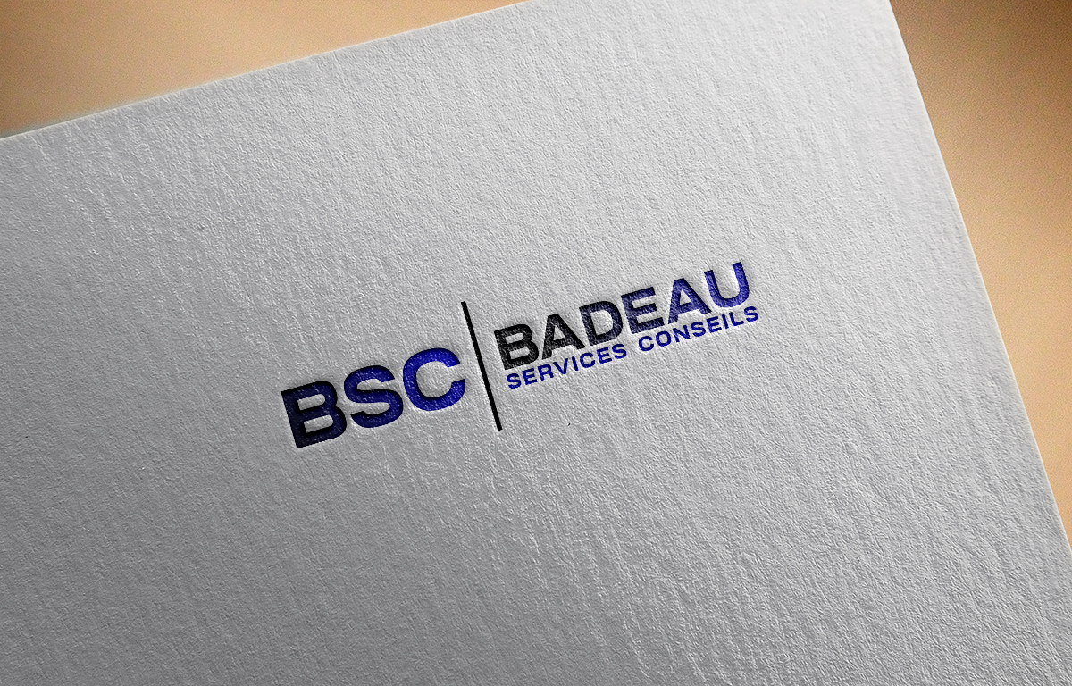 Logo Design by rastf2day for Badeau Service Conseil | Design #28041950