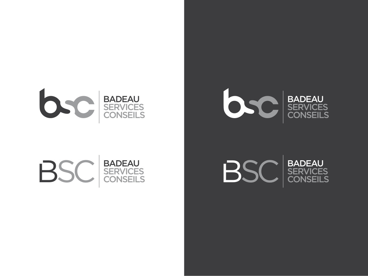 Logo Design by Atvento Graphics for Badeau Service Conseil | Design #28018130
