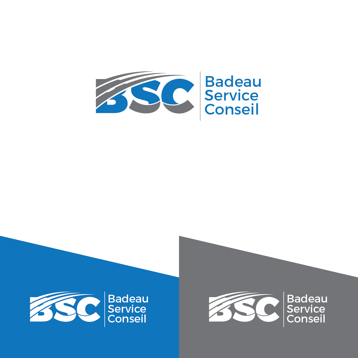 Logo-Design von Deziners Zone für Badeau Service Conseil | Design #27995385