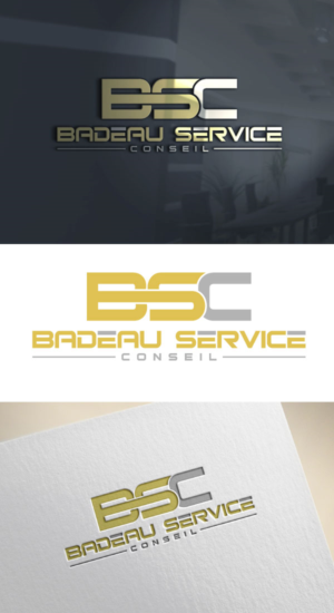 Logo-Design von AB design ..... für Badeau Service Conseil | Design: #28000986