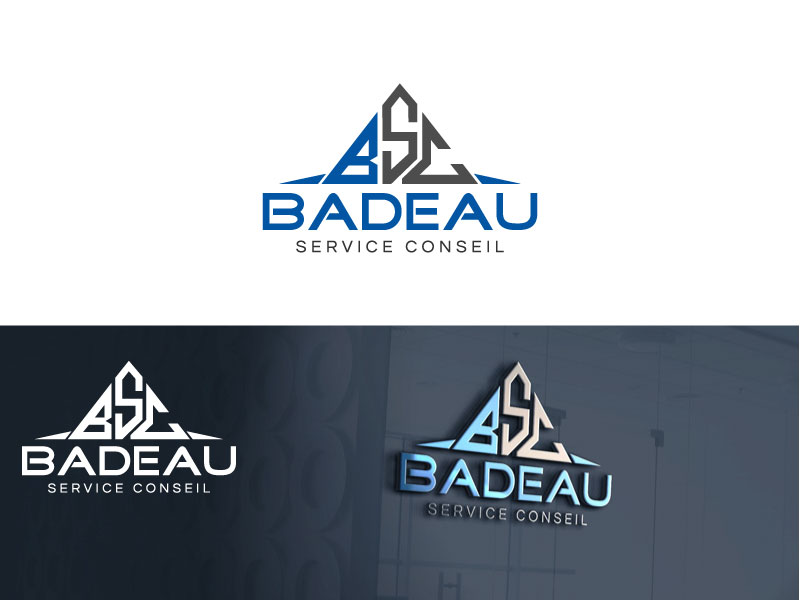 Logo-Design von Pro_DesignMaster für Badeau Service Conseil | Design #27993611