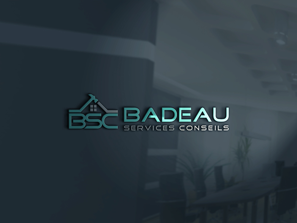 Logo-Design von shimul Graphic für Badeau Service Conseil | Design #28009821