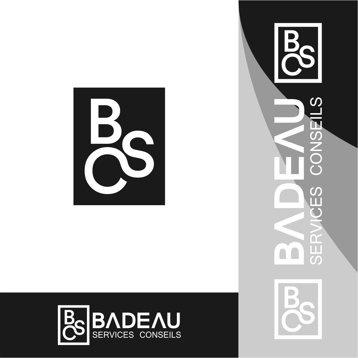 Logo Design by aidea19 for Badeau Service Conseil | Design #28024077
