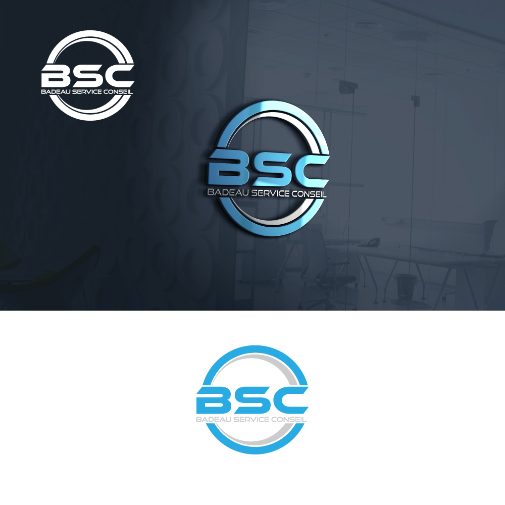 Logo-Design von AlphabetZero.co.uk für Badeau Service Conseil | Design #28014319