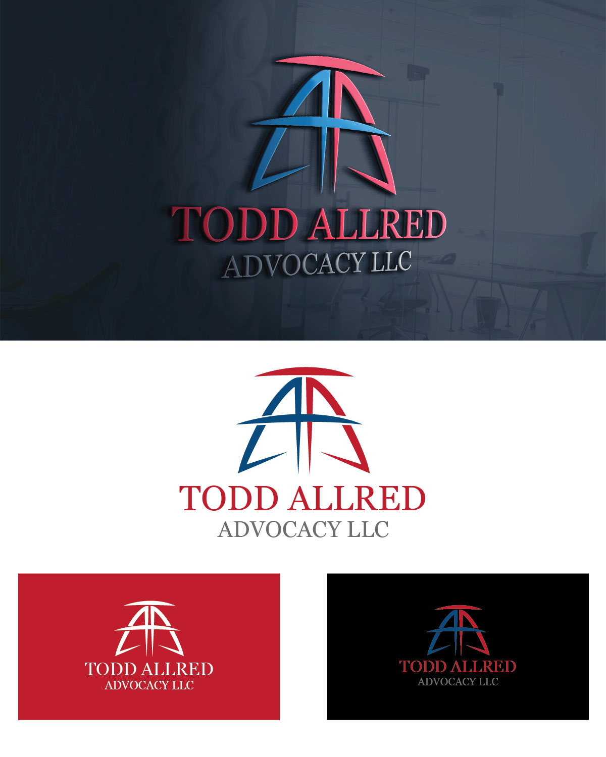Logo-Design von Isnah Logo für Todd Allred Advocacy LLC | Design: #28028477