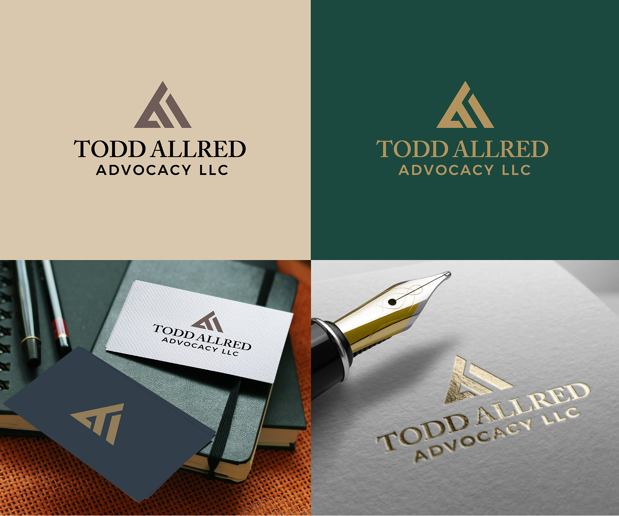 Logo Design by dennisdesigns for Todd Allred Advocacy LLC | Design #27993186