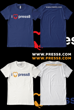 T-shirt Design by rickyadri for Press8 Telecom | Design: #28004773